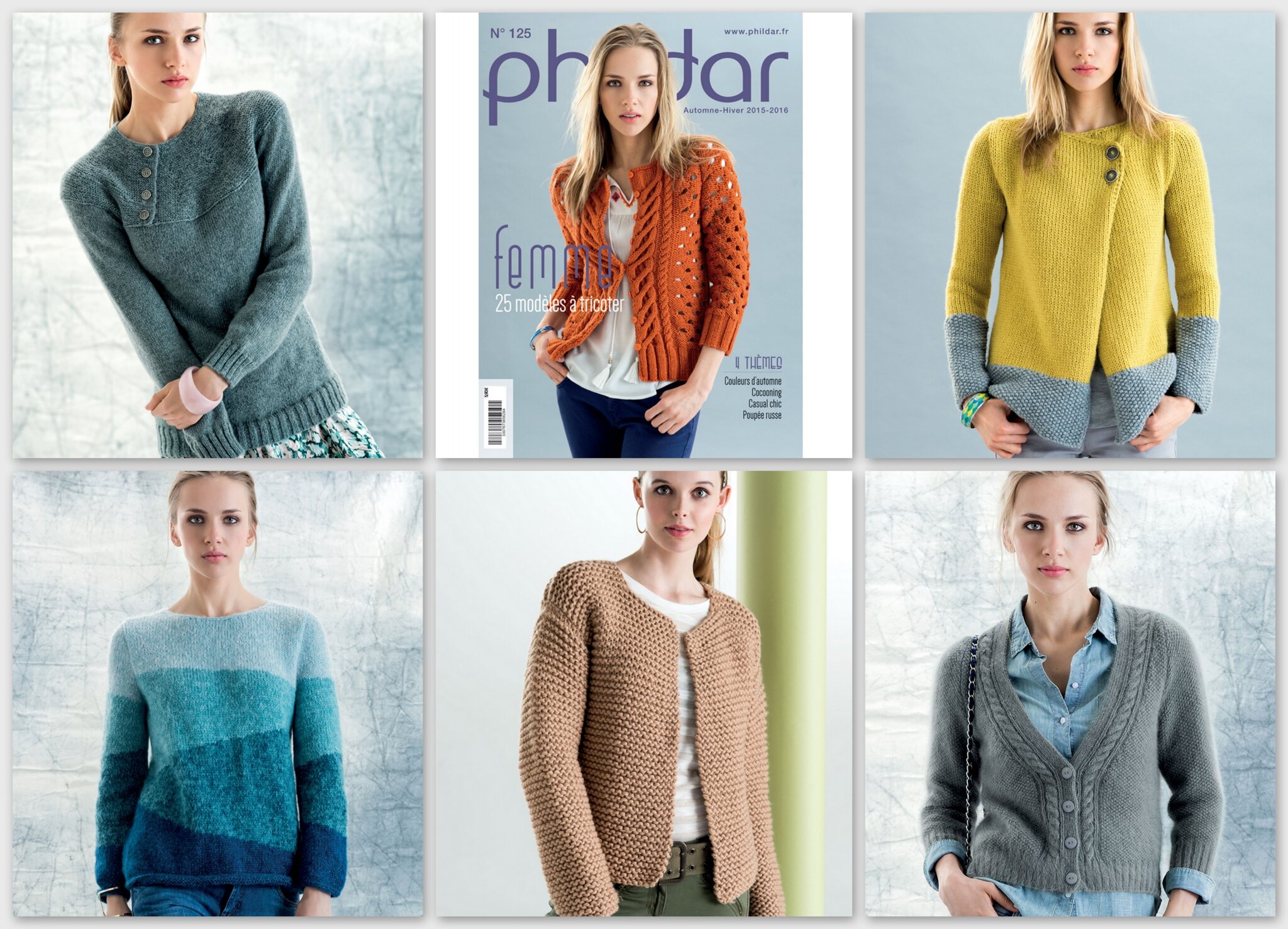 Modèle pull angora : patron tricot gratuit de Phildar