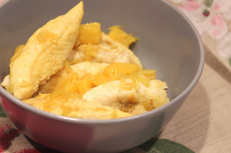 Poulet A L Ananas Et Au Curry Pour Ceux Qui Aiment Cuisiner