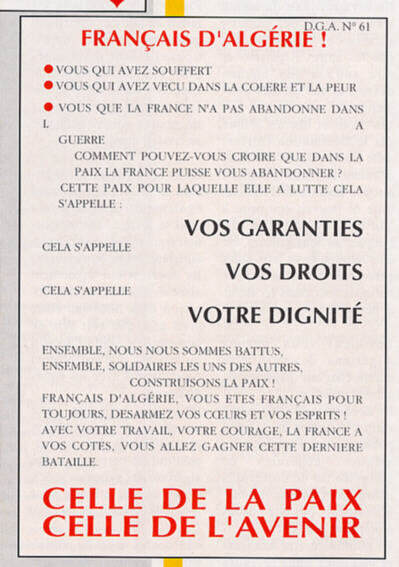 tract garantie après indépendance
