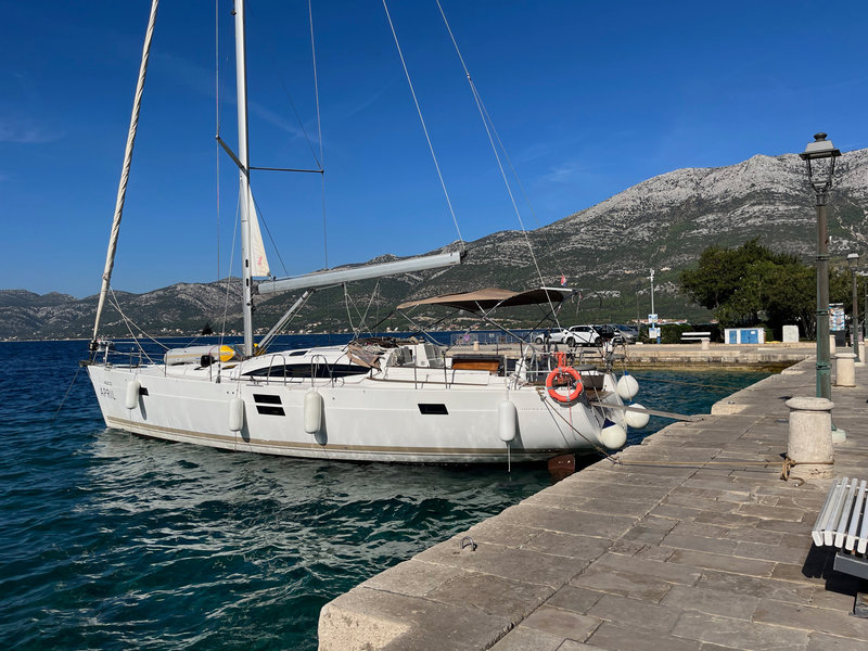 Korcula, le Elan Impression 50 April, 26 octobre 2022