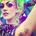 Glitter pits