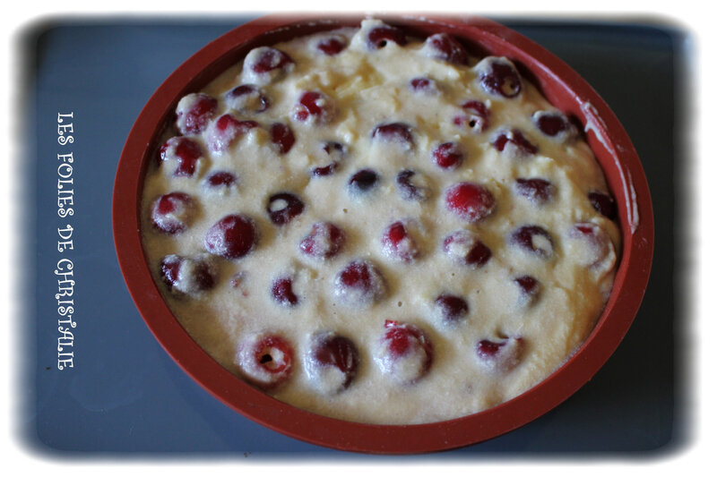 Gâteau cerises 7