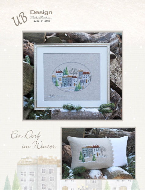 ein dorf im winter 1