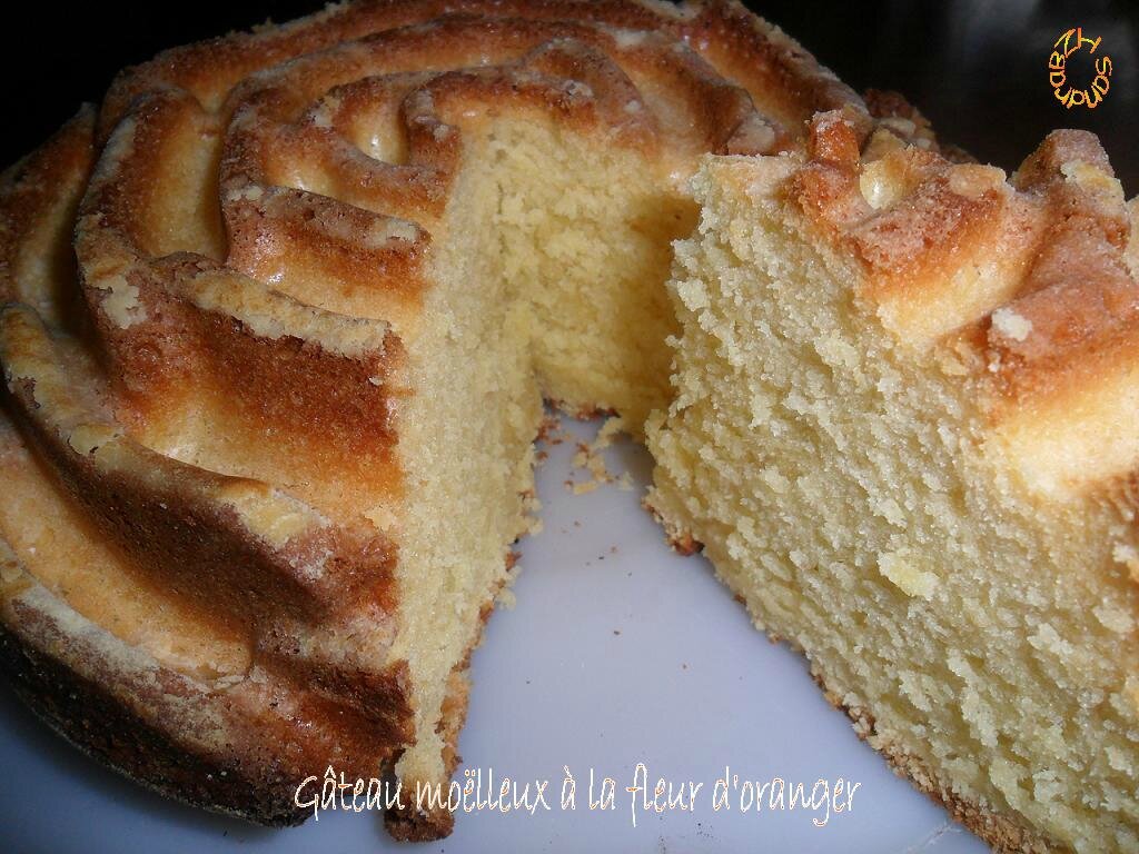 Gateau Extra Moelleux A La Fleur D Oranger Bzh Sandra