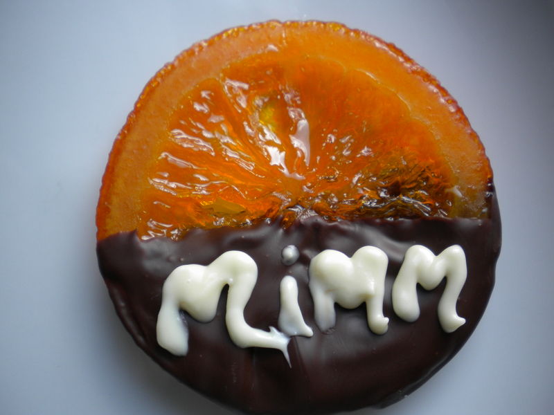 Recette Orangettes au chocolat - La cuisine familiale : Un plat