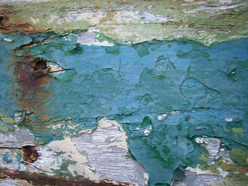 peinture écaillée
