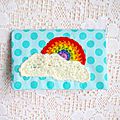 Diy ~ mon carnet arc-en-ciel 
