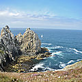 Pointe de pen-hir et ses îlots rocheux