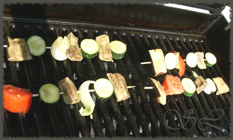 Recette - Brochettes ratatouille au barbecue 