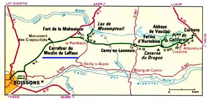 Plan Moulin de Laffaux
