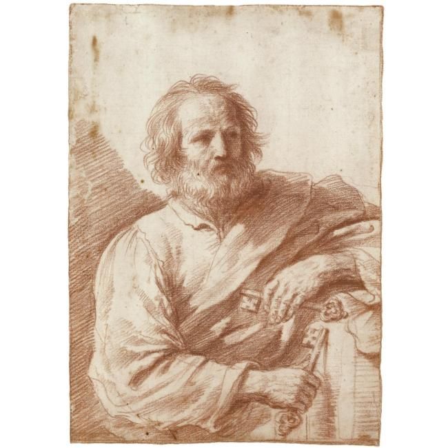 Three drawings of Giovanni Francesco Barbieri, called Il Guercino