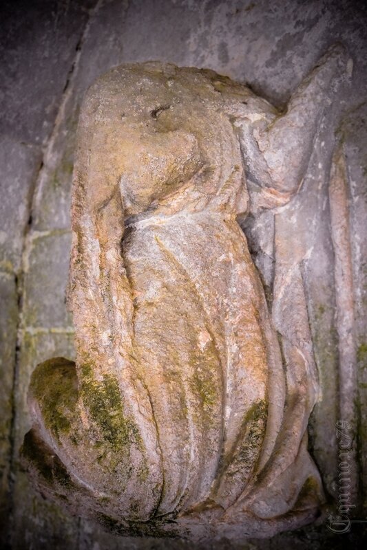 Tombeau d'Aénor de Chatellerault mère d'Aliénor d'Aquitaine Abbaye saint-vincent Nieul sur l'Autise (5)