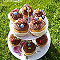Cupcakes aux amandes& mascarpone