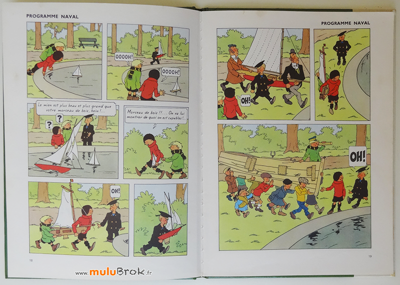 QUICK-ET-FLUPKE-Hergé-livre-5-muluBrok-Vintage