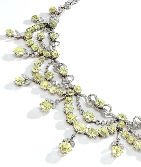 Platinum, Gold, Pink Sapphire And Diamond Collar Necklace Available For  Immediate Sale At Sotheby's