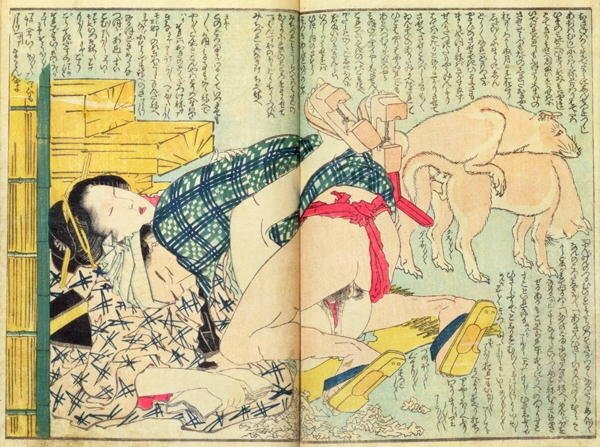 Katsushika Hokusai Shunga 14