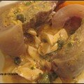 Tete de veau sauce 