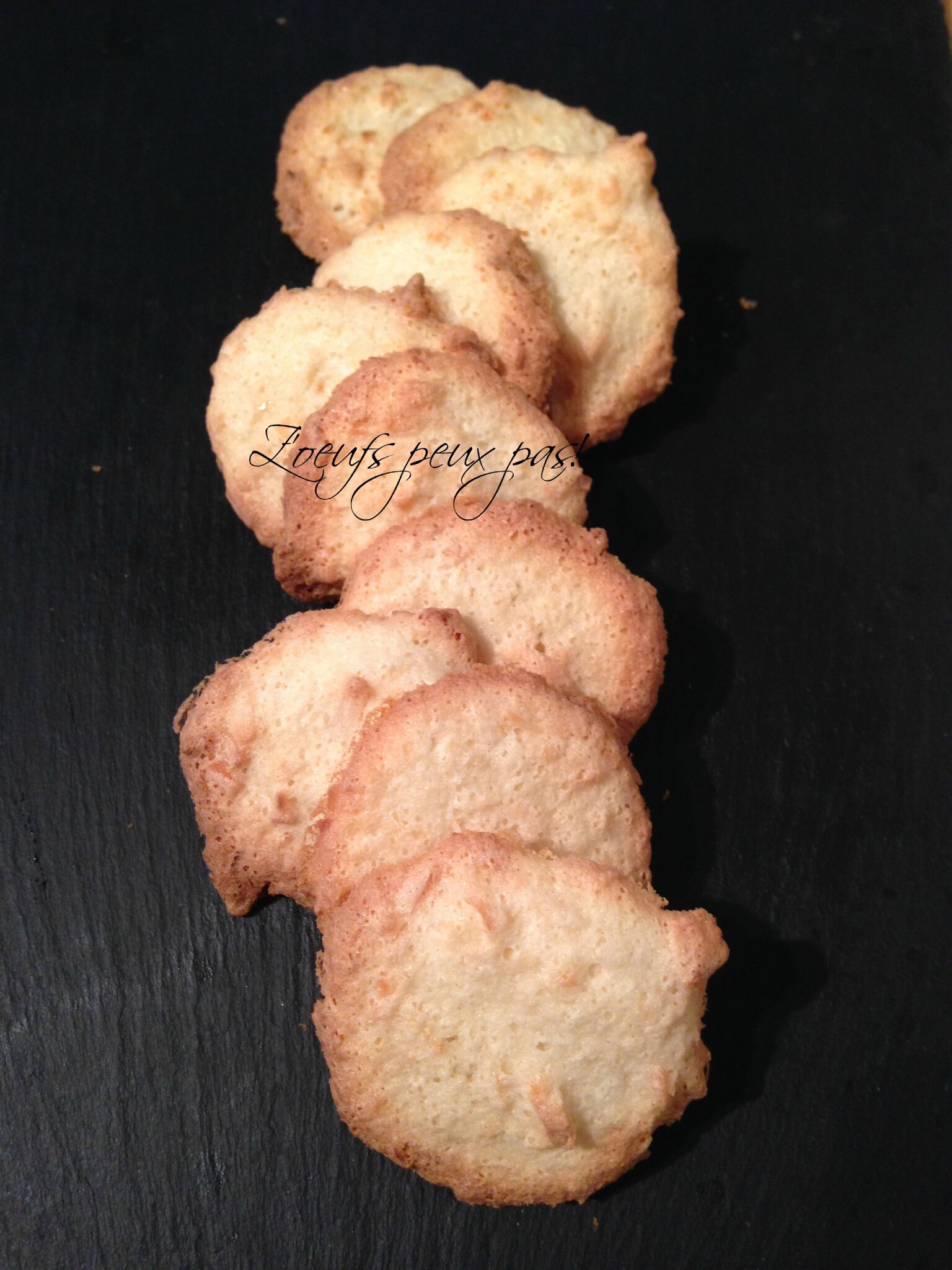 Biscuits A La Noix De Coco Sans Oeufs Z Oeufs Peux Pas