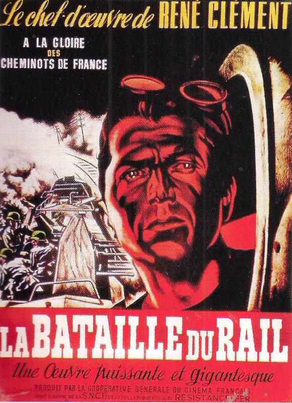 affiche mythe résistancialiste - La bataille du rail