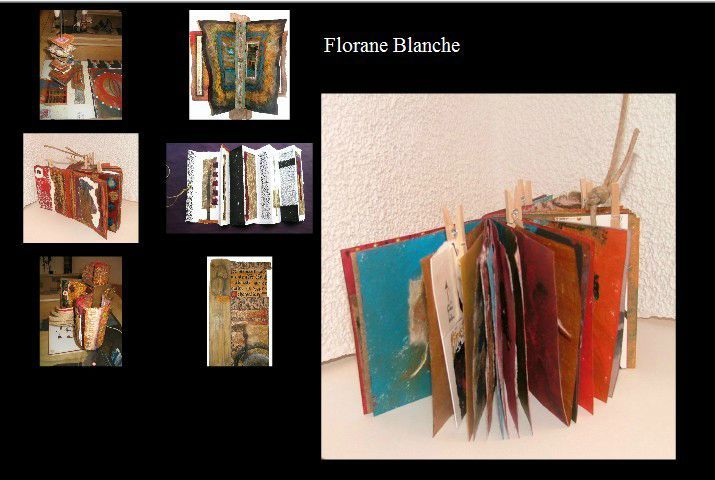 livre objet florane blanche