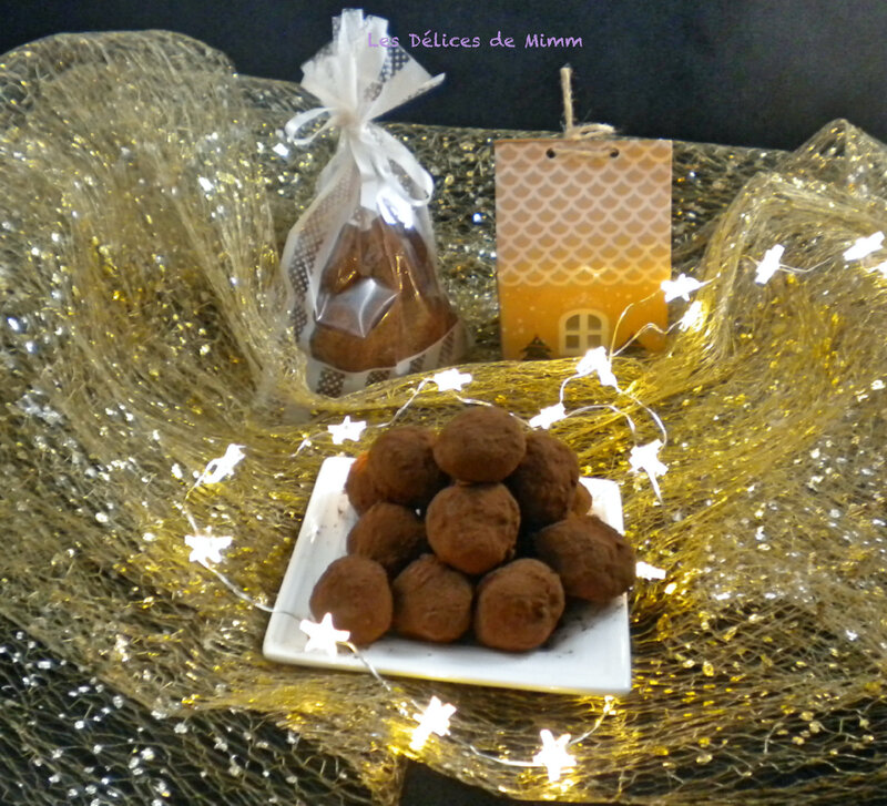 Truffes au chocolat pour la Saint-Nicolas ou Noël