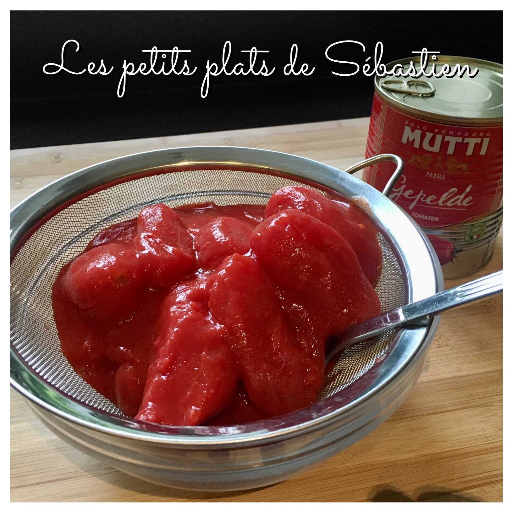Tatin de tomates du Chef Simone Zanoni Les petits plats de Sébastien