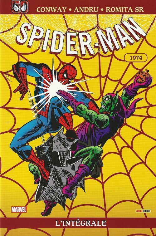 intégrale spiderman 1974 réed