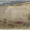 Gautier (Armand), la tombe d'Emile Duval (Mazas, 3 août 1871)