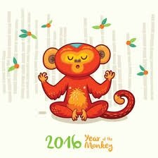 Bonne année du singe de feu