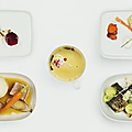 Nouveau menu pour finnair pour fêter les 100 ans de l'indépendance de la finlande.