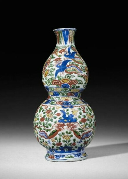 Dekorative chinesische Porzellan Design Vase Blau / Gold 21 cm NOS China Dekorative chinesische Porzellan Design Vase Blau / Gold 21 cm NOS China
