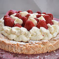 Gâteau aux fraises sans gluten inspiré par christophe michalak