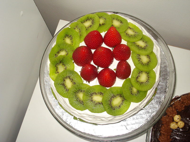 Gateau Kiwi Fraise Artculinaireetcitationsberberes