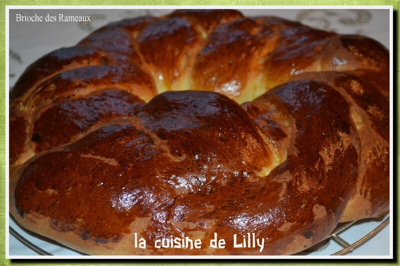 brioche des rameaux
