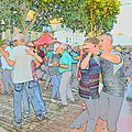 Le fest noz des tardives à lannion (côtes d'armor) le 22 juillet 2016 (2)