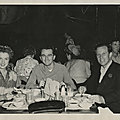Noël 1944, la, norma jeane et jim au restaurant clifton pacific south seas