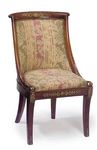 Chaise ou fauteuil en gondole 