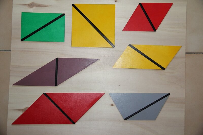 première boite des triangles constructeurs