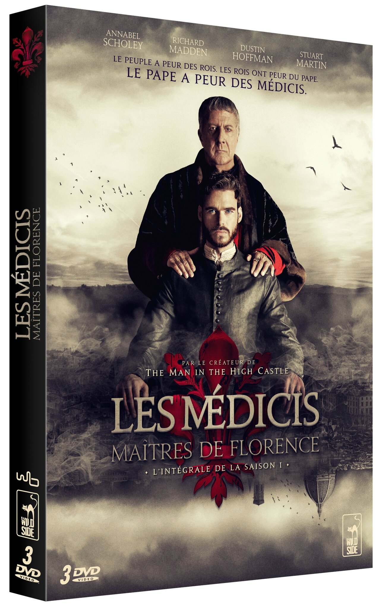 Concours les Médicis : 3 coffrets DVD d'une fabuleuse série à gagner!! -  Baz'art : Des films, des livres